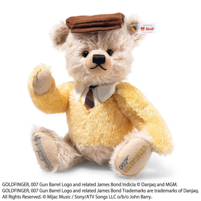 オーリック・ゴールドフィンガー テディベア（ジェームズ・ボンド  