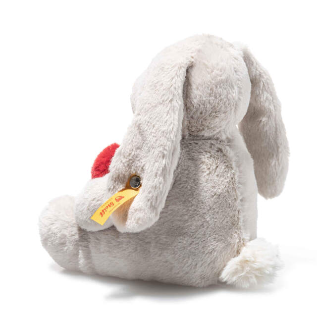 ウサギのホッピー「ラブ」 クリーム | ドイツ最高級テディベアの