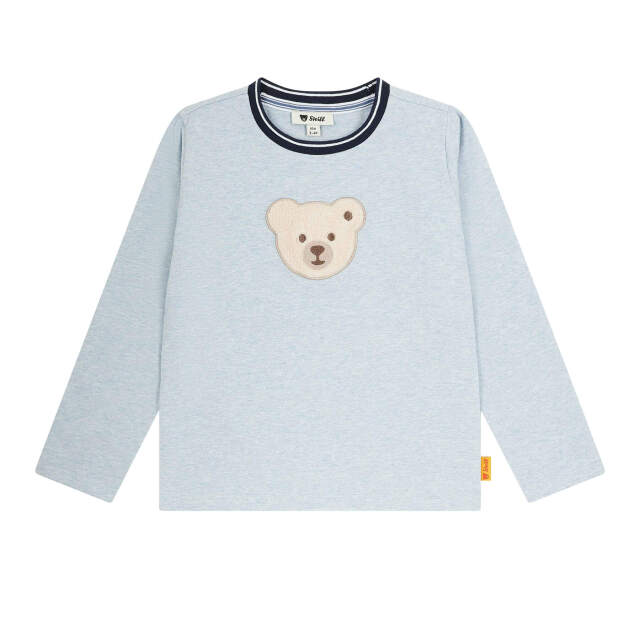 長袖Tシャツ ライトブルー| ドイツ最高級テディベアのシュタイフ