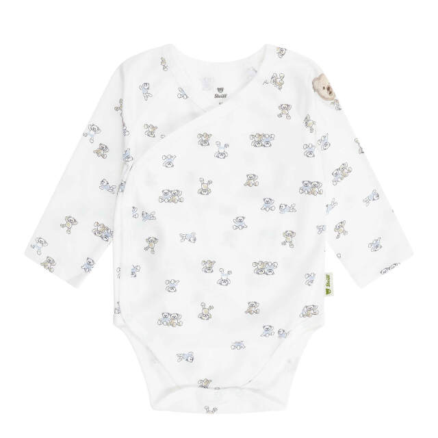 テディロンパース【美品】 welcome teddyロンパース(2439) | こどもふく🧸mocokids