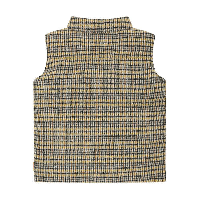 リバーシブルベスト ブラウン（チェック柄）| ドイツ最高級テディベア