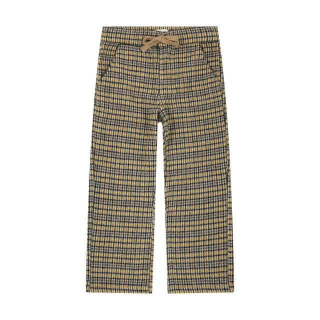パンツ ブラウン（チェック柄）