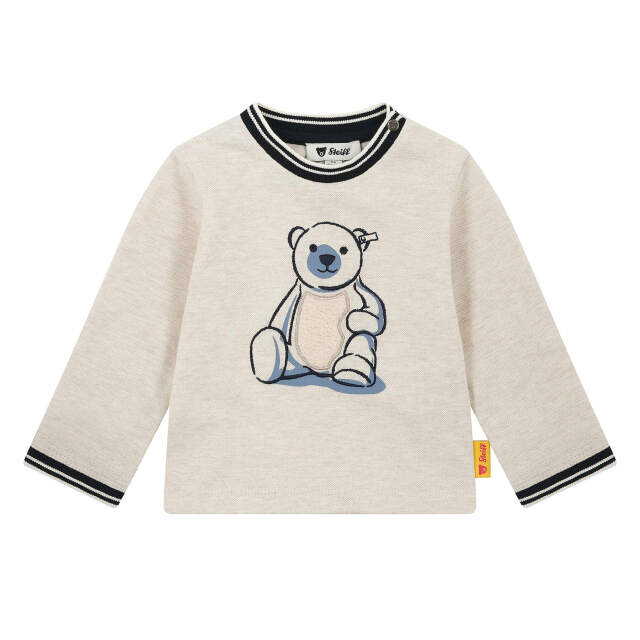 長袖Tシャツ ベージュ