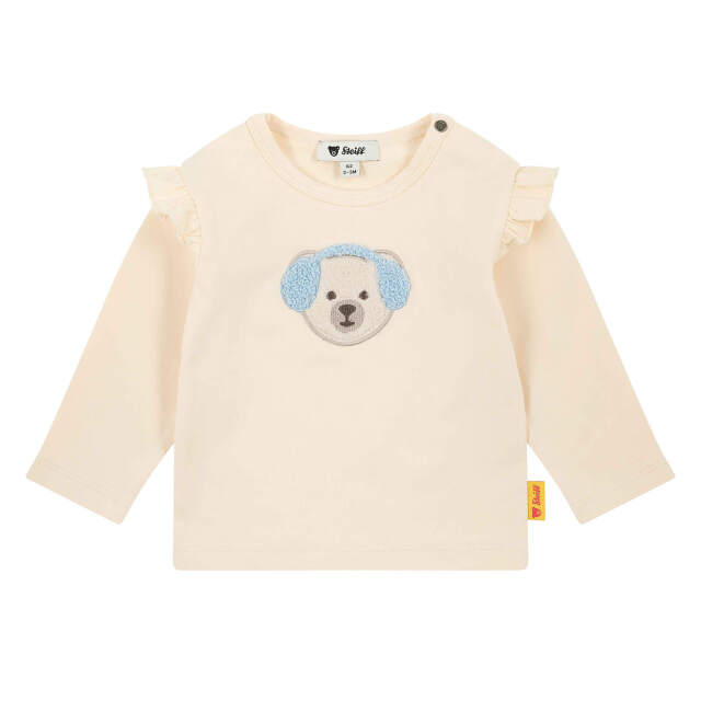 長袖Tシャツ ナチュラルベージュ