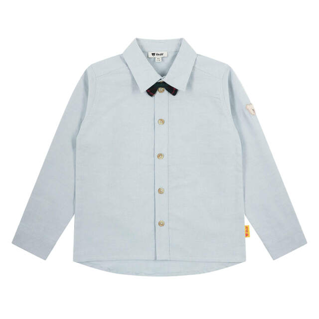 長袖シャツ ライトブルー