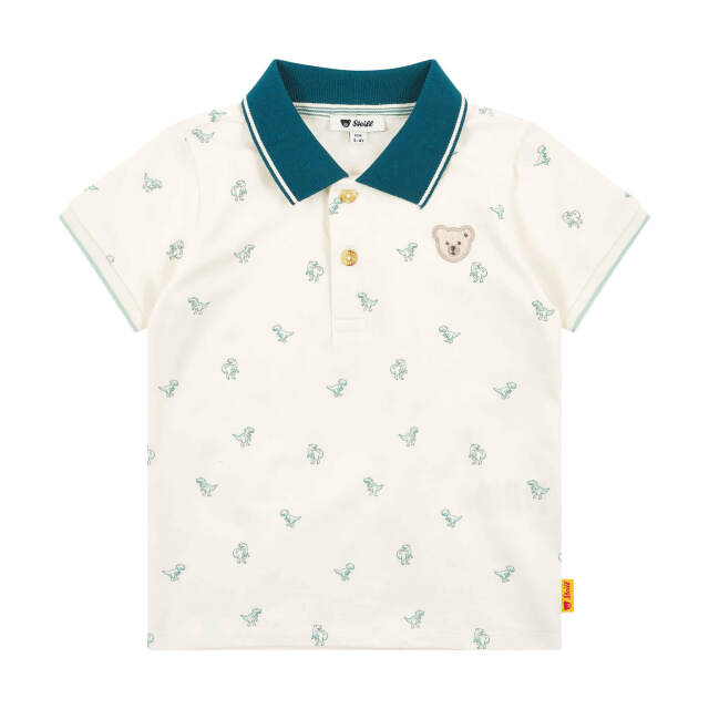 半袖ポロシャツ アイボリー