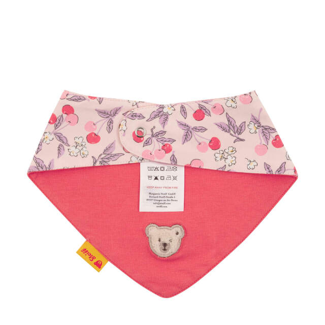 リバーシブルスタイ ピンク（チェリー）| ドイツ最高級テディベアの