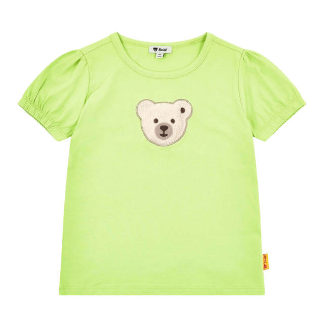 シュタイフ　steiff ライトグリーン　レプリカ　テディベア　2011年 半袖Tシャツ ライトグリーン| ドイツ最高級テディベアのシュタイフ日本