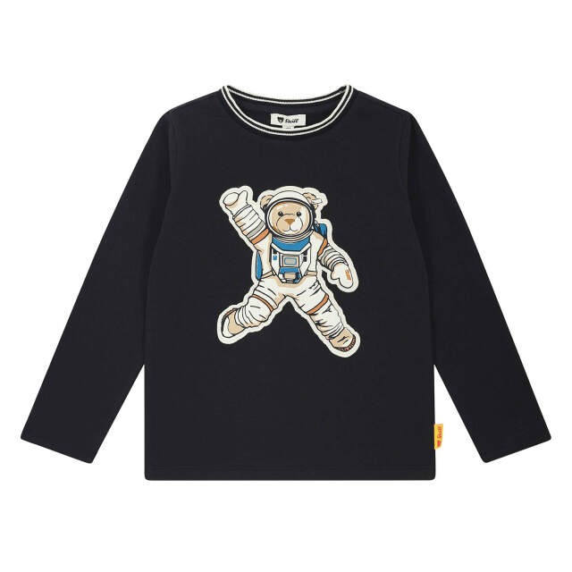 長袖Tシャツ シュタイフネイビー