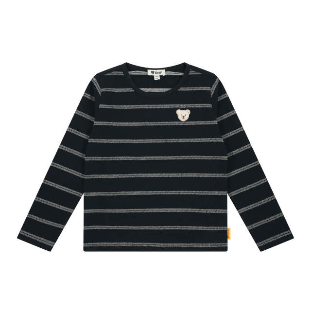 長袖Tシャツ シュタイフネイビー