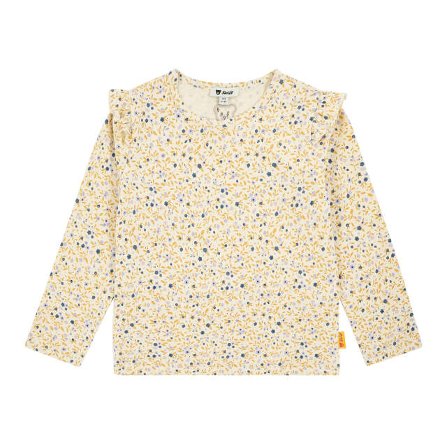 長袖Tシャツ 花柄