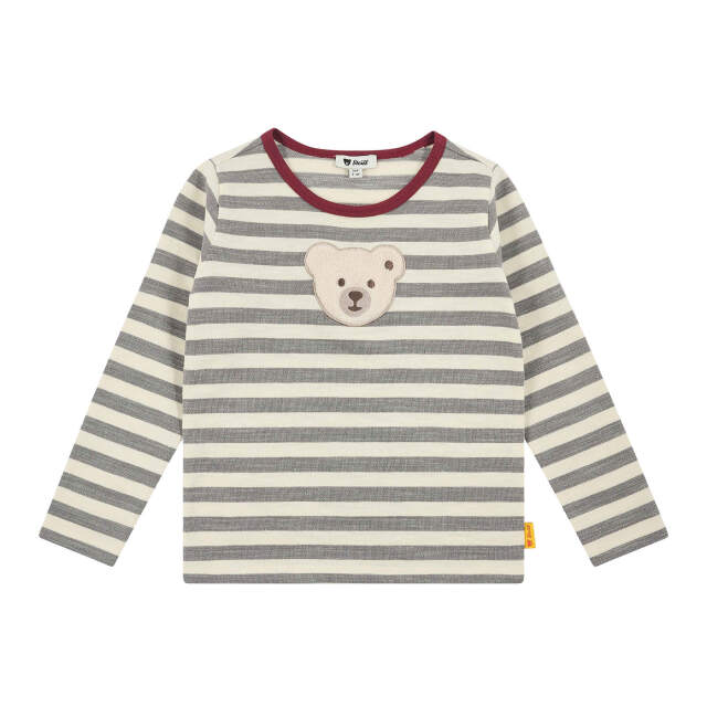 長袖Tシャツ スチールグレー