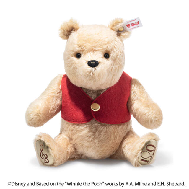 ディズニー くまのプーさん 100周年記念 | ドイツ最高級テディベアの