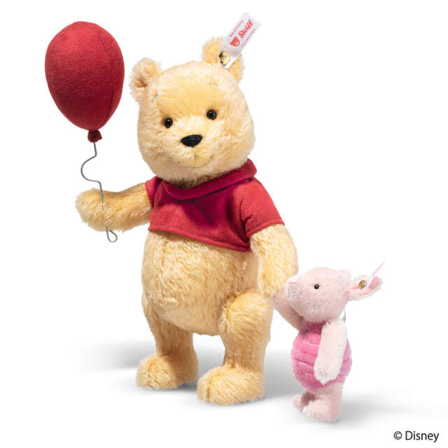 【世界限定】ディズニー くまのプーさんとピグレット 100周年記念