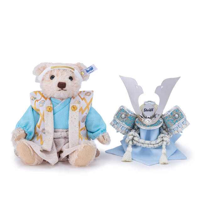 【日本限定】テディベア サムライ「中鍬シルバー」◇■【2026年1月頃より順次出荷予定】