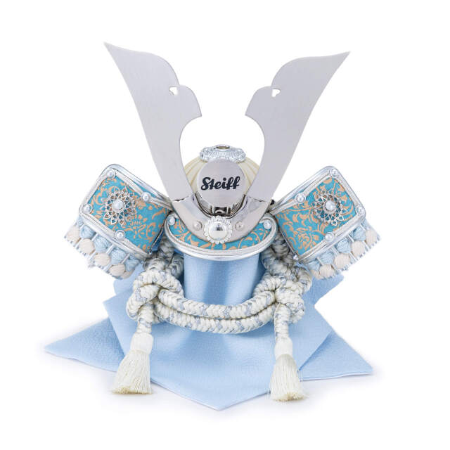 テディベア サムライ「中鍬シルバー」 | ドイツ最高級テディベア