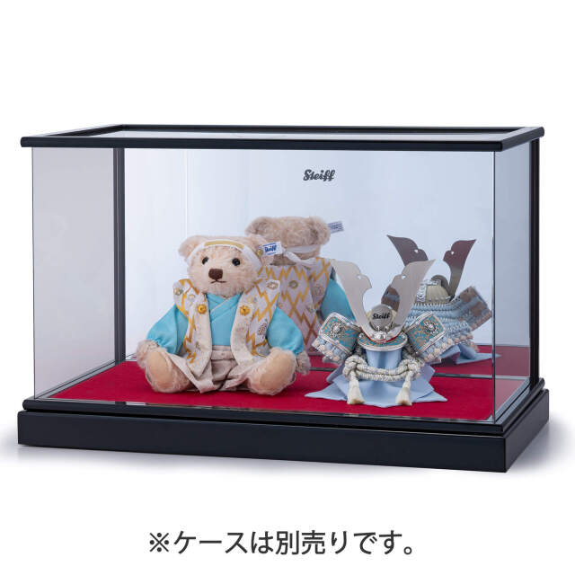 ☆テディベア☆8月31日(日)まで テディベア サムライ「中鍬シルバー」 | ドイツ最高級テディベア