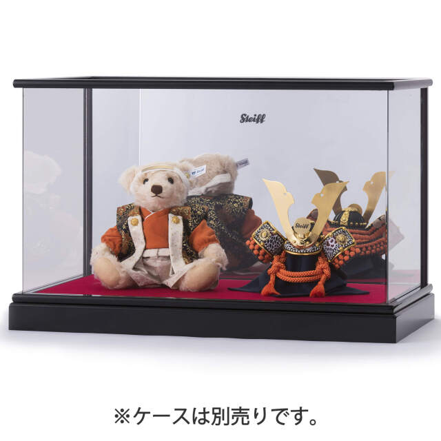 テディベア サムライ「中鍬柿色」 | ドイツ最高級テディベアの