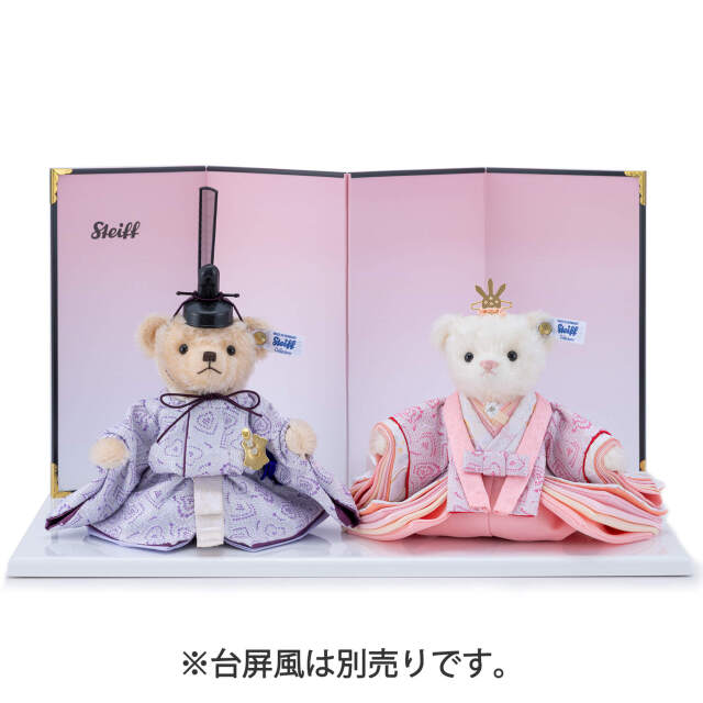 シュタイフ　雛人形　シリアルナンバーあり テディベア ひな人形「宝尽くし」 | ドイツ最高級テディベアの