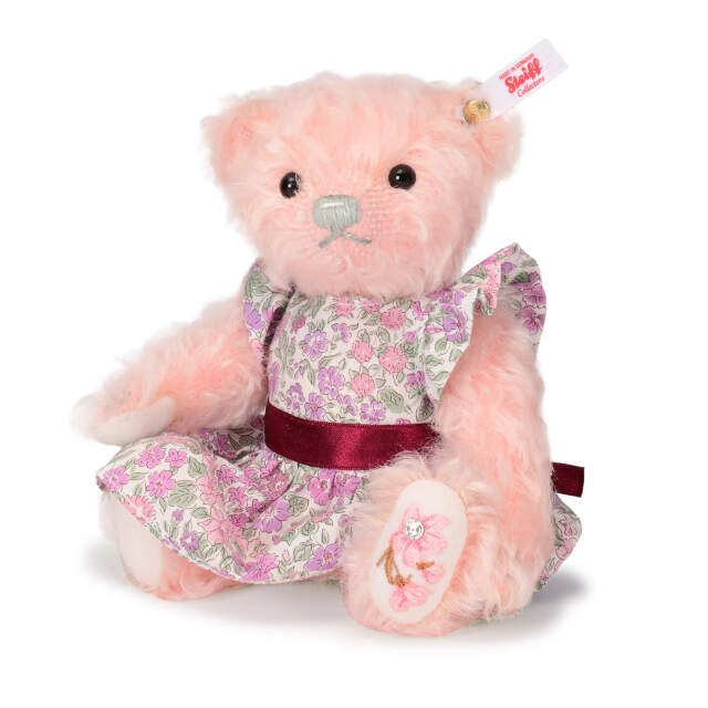 Steiff made with Liberty fabric（Purple）