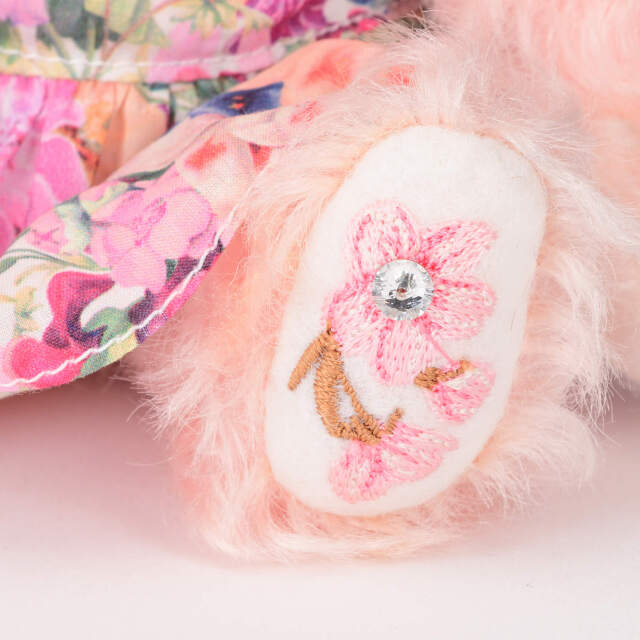 Steiff made with Liberty fabric（Pink） | ドイツ最高級テディベアの