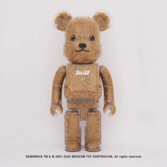 【日本限定】Steiff BE@RBRICK fragment 1000％ ■