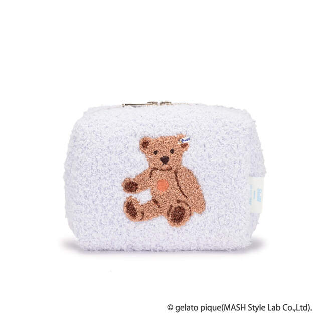 Steiff meets gelatopique 145thオリジナルニットポーチ
