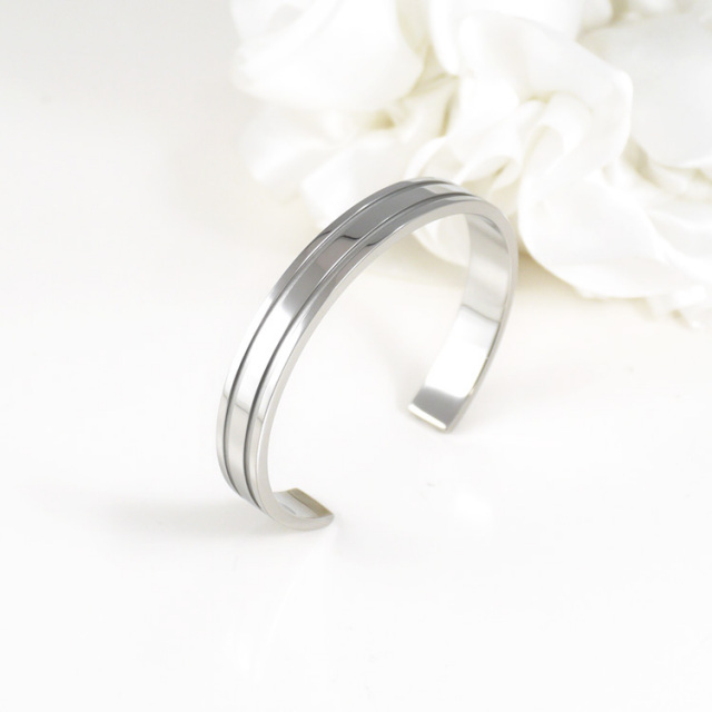 ツインラインデザインバングル