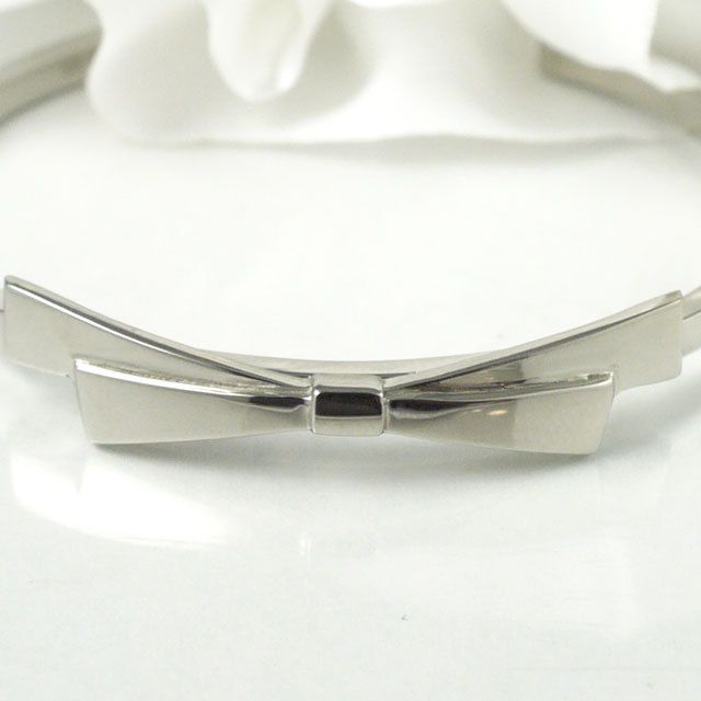 vie リボンデザインバングル 