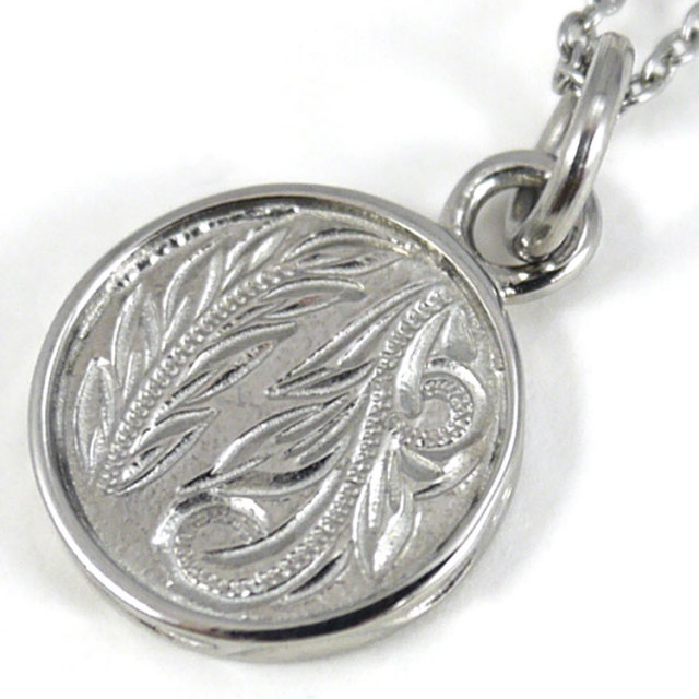 ハワイアン スクロール マイレリーフ ペンダント