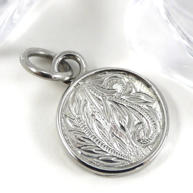 ハワイアン スクロール マイレリーフ ペンダント