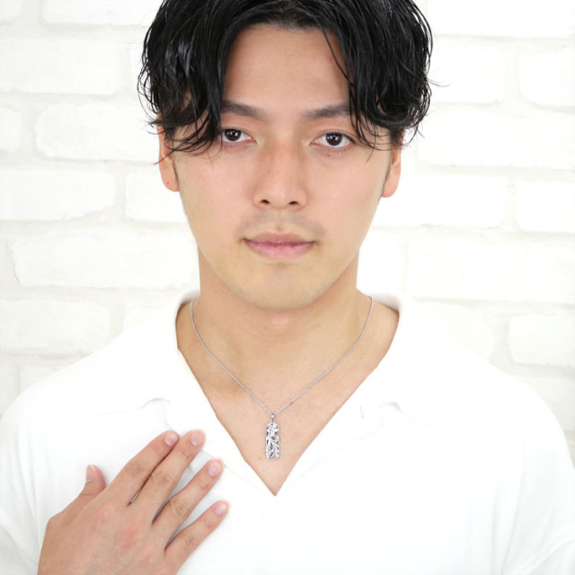ハワイアンジュエリー スクロールペンダント