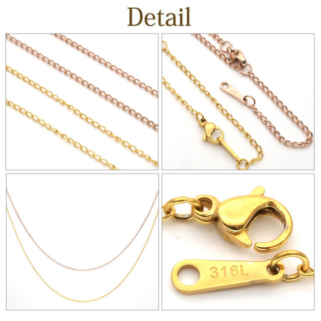 カラー喜平チェーン