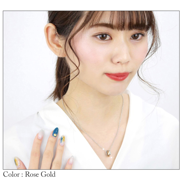 vie クロスジュエルリングペンダント