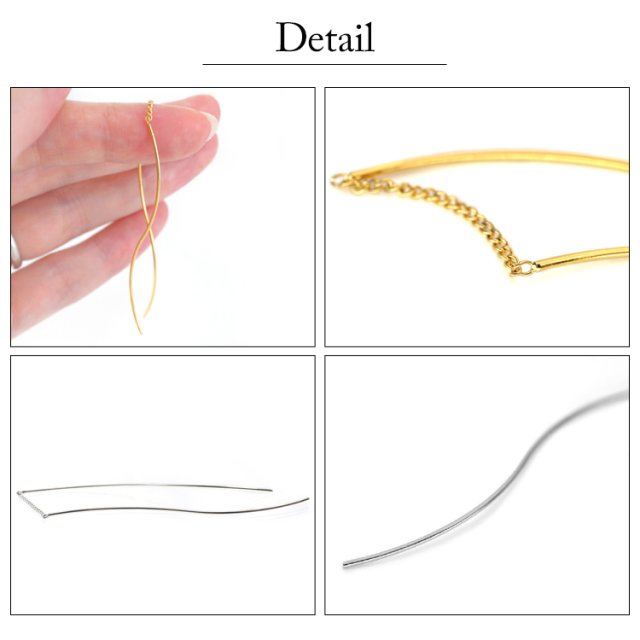 K18WG刻印 ウェーブ アメリカンピアス 両耳 楽天市場】アメリカンピアス K18 ブラウンダイヤモンドアメリカン