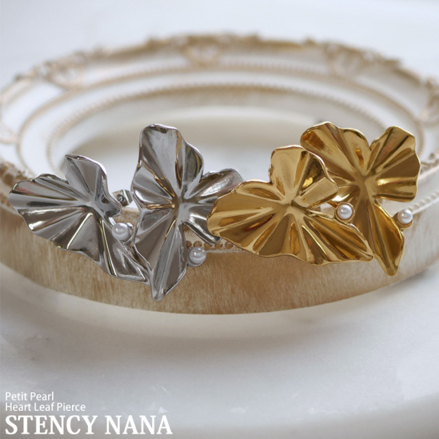016Ap【ゴールド】ピアス　リボン　蝶　大人可愛い　S925Silver　銀製 016Ap【ゴールド】ピアス リボン 蝶 大人可愛い S925Silv