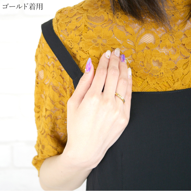 メニ―ジュエルデザインリング