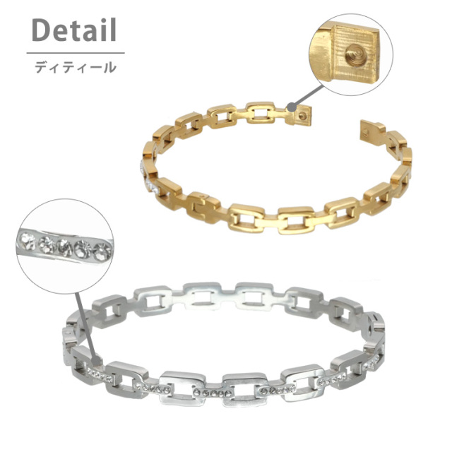 ご*う様 ステンレススチール リンクチェーンブレスレット リンクチェーンステンレスブレスレット(サージカルステンレス