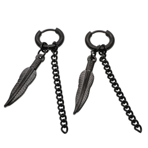 crossfor公式】シルキータッチ テニスチェーンピアス（22mm/27mm
