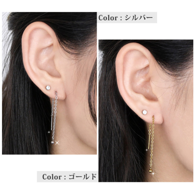 ゴールドアメリカンピアス3本セット アメリカンピアスNo.L1 ゴールド – 貴和製作所オンラインストア