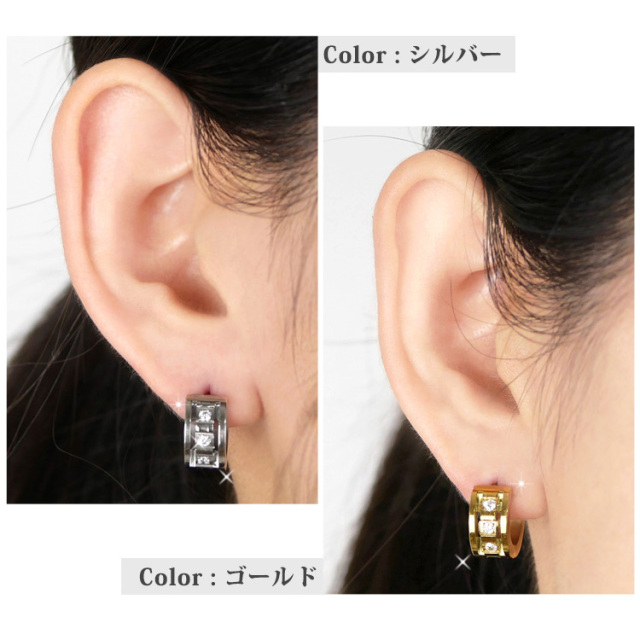 【早い者勝ちSALE】・クリスタルピアス/ステンレス製 sef1_007.jpg