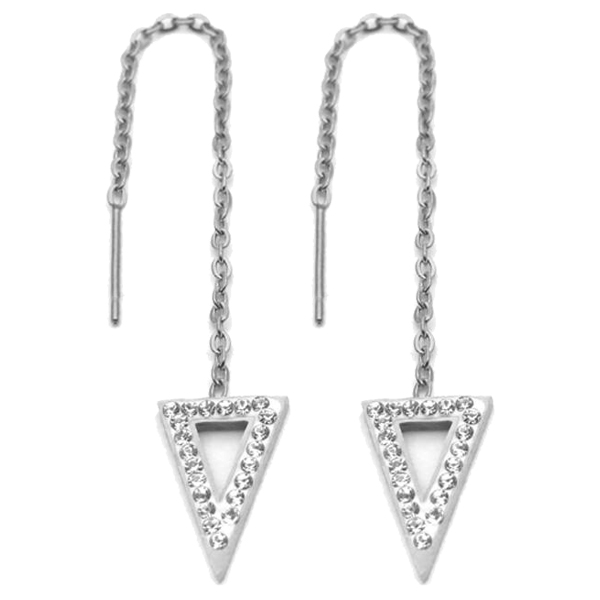 金属アレルギー対応 ステンレスピアス トライアングルアメリカン