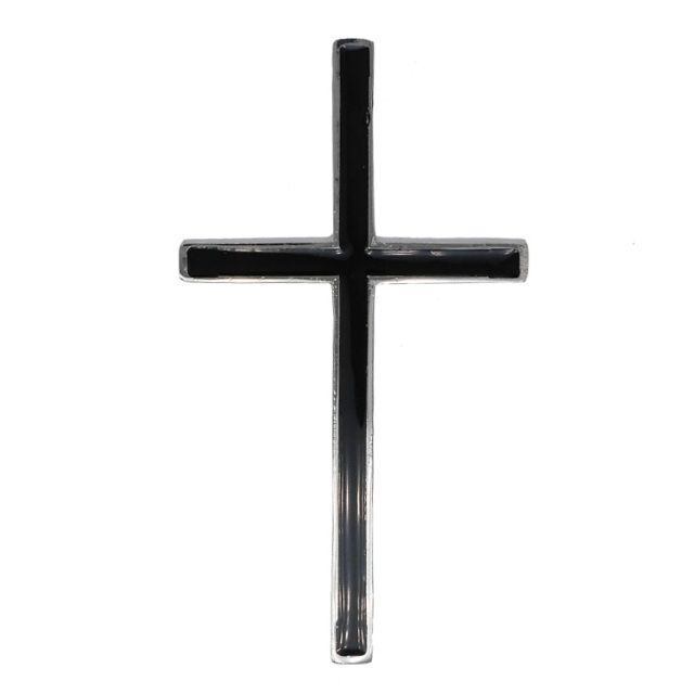 ステンレスペンダント ブラッククロスペンダントトップ ステンレス