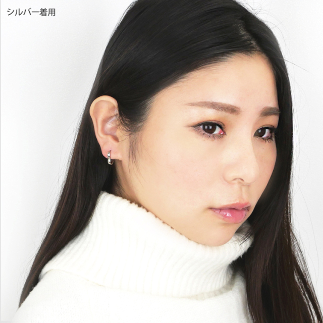 044P⑯【特大ハート】フープピアス　S925　金属アレルギー　K18ゴールド jkn-09-y-1.jpg