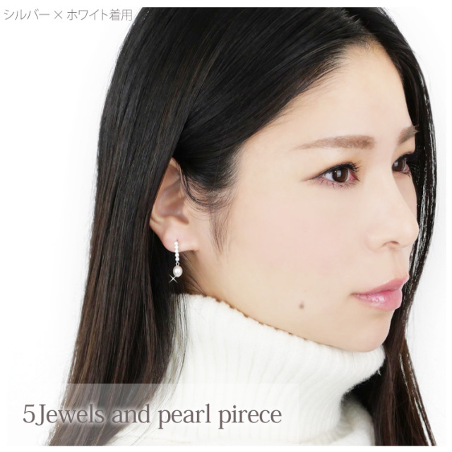 R.ALAGAN/ララガン】TINY STONE STUDS：ピアス（ピアス（両耳用