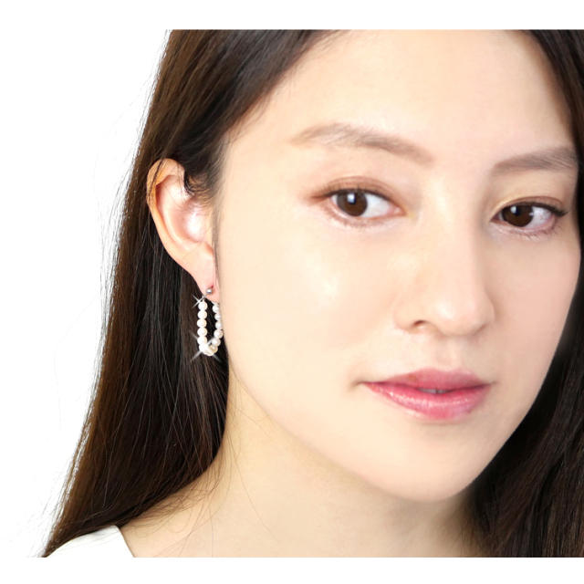 CHANEL　スネイルモチーフ スタッドピアス　両耳 360124252_2.jpg