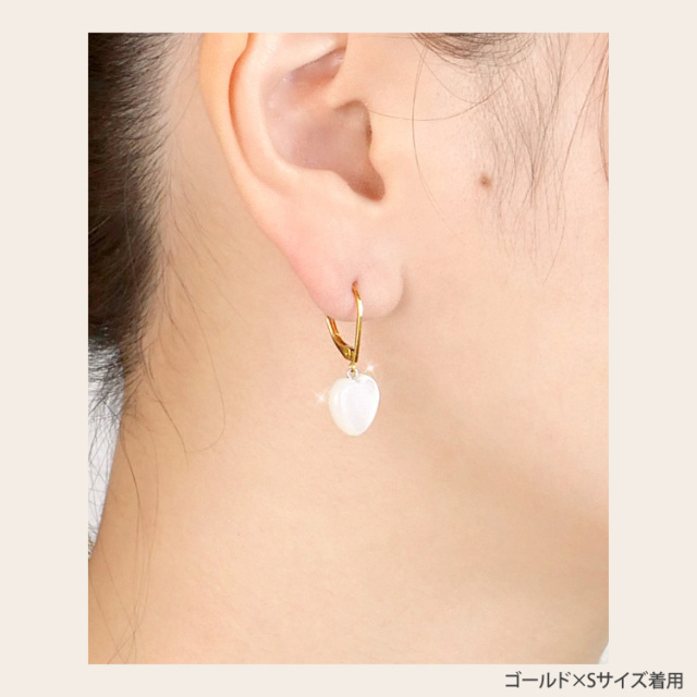 新品】Takahiko Iida シェル 白珊瑚 ステンレスピアス 【公式通販】