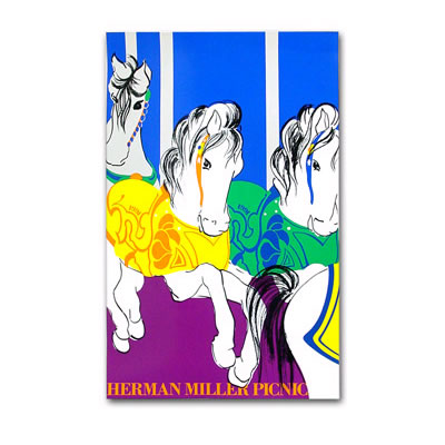 Herman Miller Picnic Poster