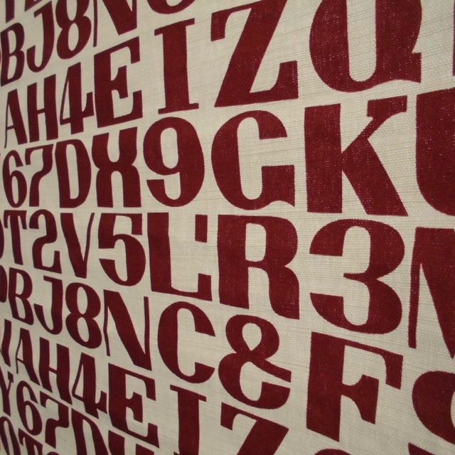 Maximo Tapestry Alphabet