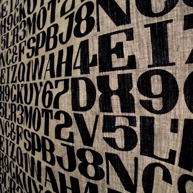 Maximo Tapestry Alphabet